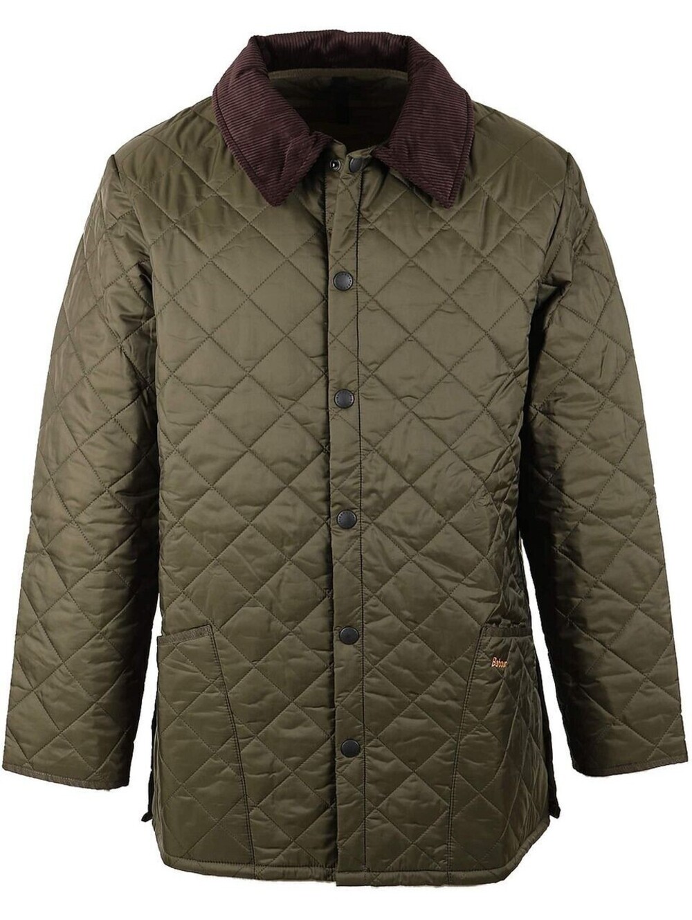 Barbour Liddesdale Quilted Jacket S Olive Heritage Green Men's Coat 21x32
